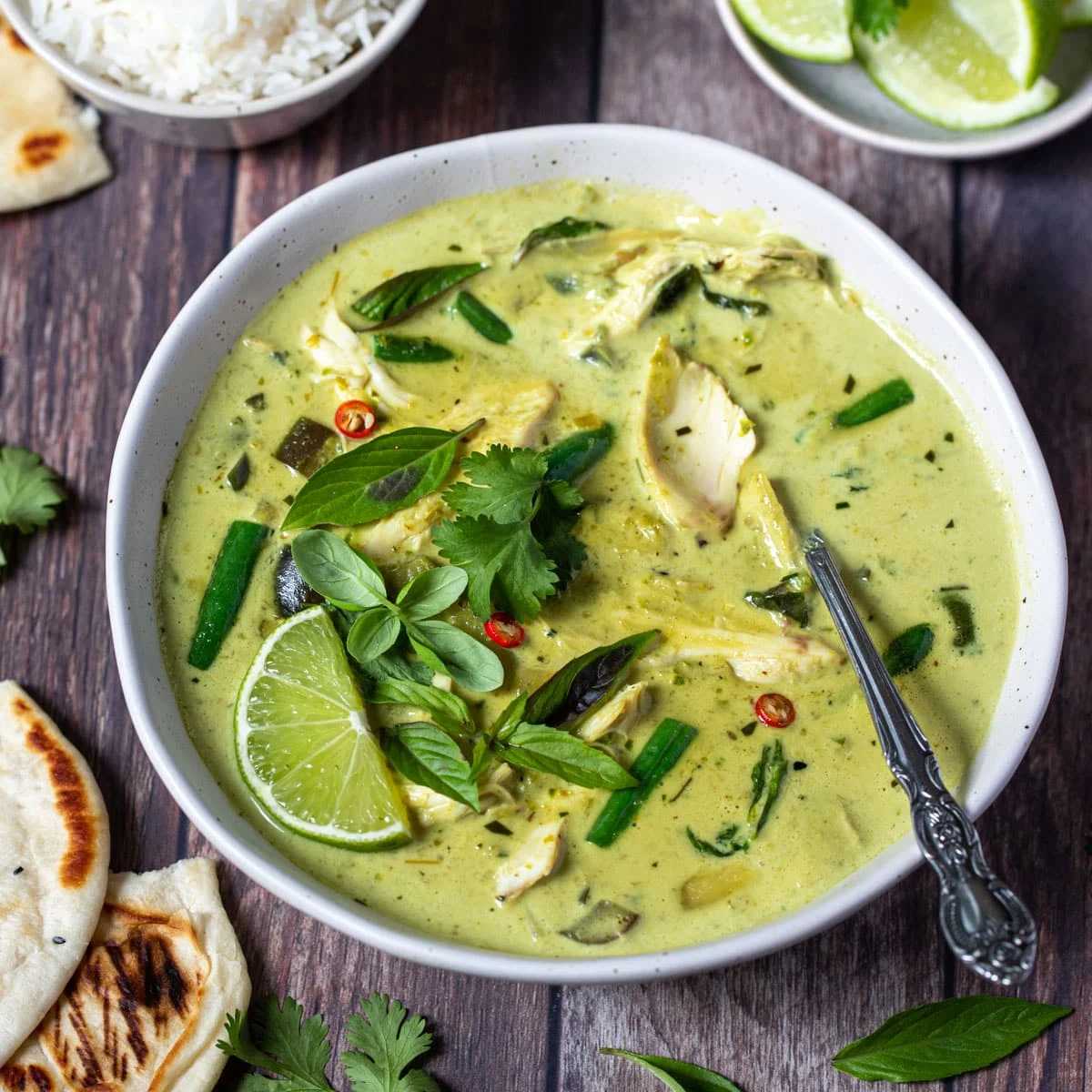 Thai green curry
