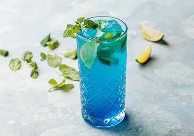 BLUE CURACAO MOJITO