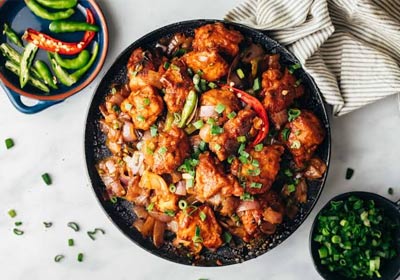 Chilly Chicken Dry - 6 PC