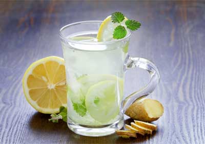 Cool Mint Lemonade 