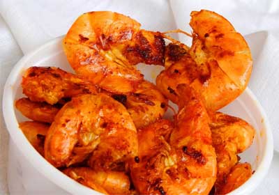 Golden Fried Prawns 4 PC